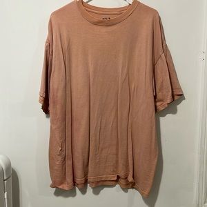 Pink short sleeve shirt